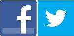 Logo Facebook und Twitter